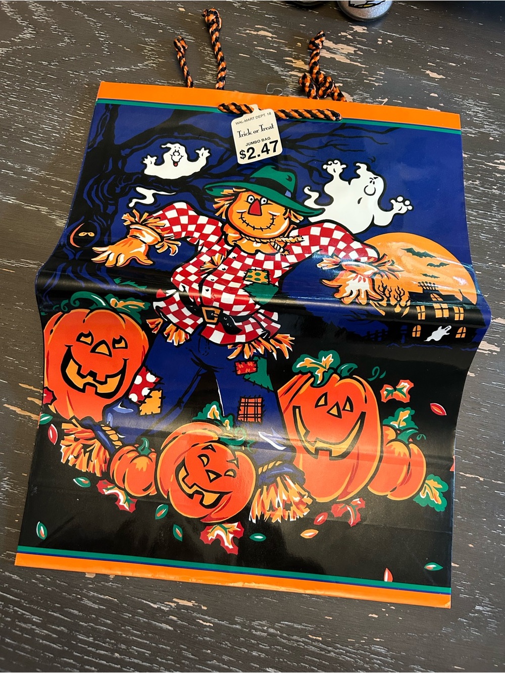 Vintage 1997 Halloween Gift Bag.  New with tags.